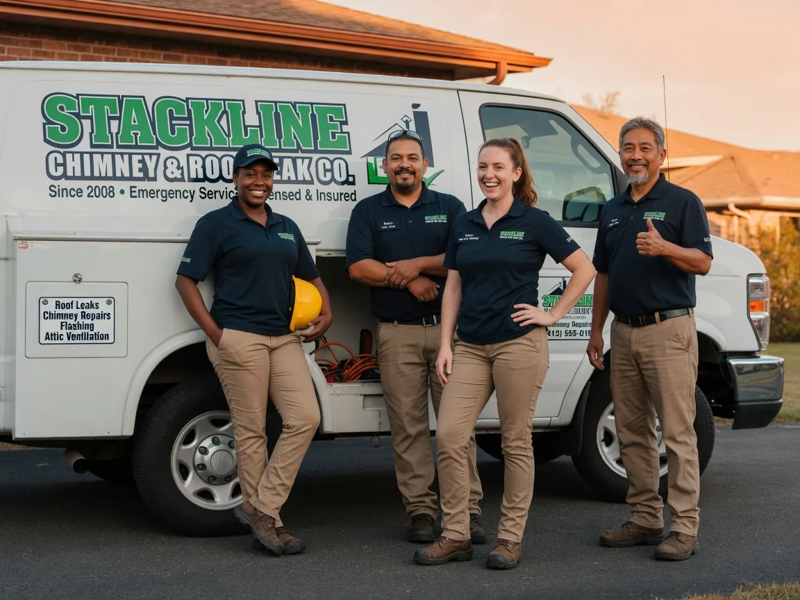 Chimney flashing repair company in Rosalia, KS